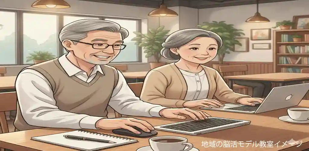 脳活パソコン講座の様子